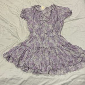 We’re All Pretty Girls (WAPG) purple summer dress